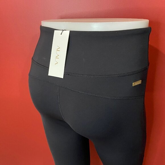 Alala Women's Black/White Wavy Tight Leggings - NWT - Picture 3 of 6